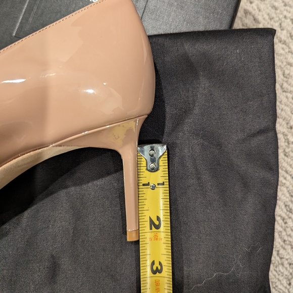 Saint Laurent Vernice Chiffon Nude Size 40 - Picture 5 of 8